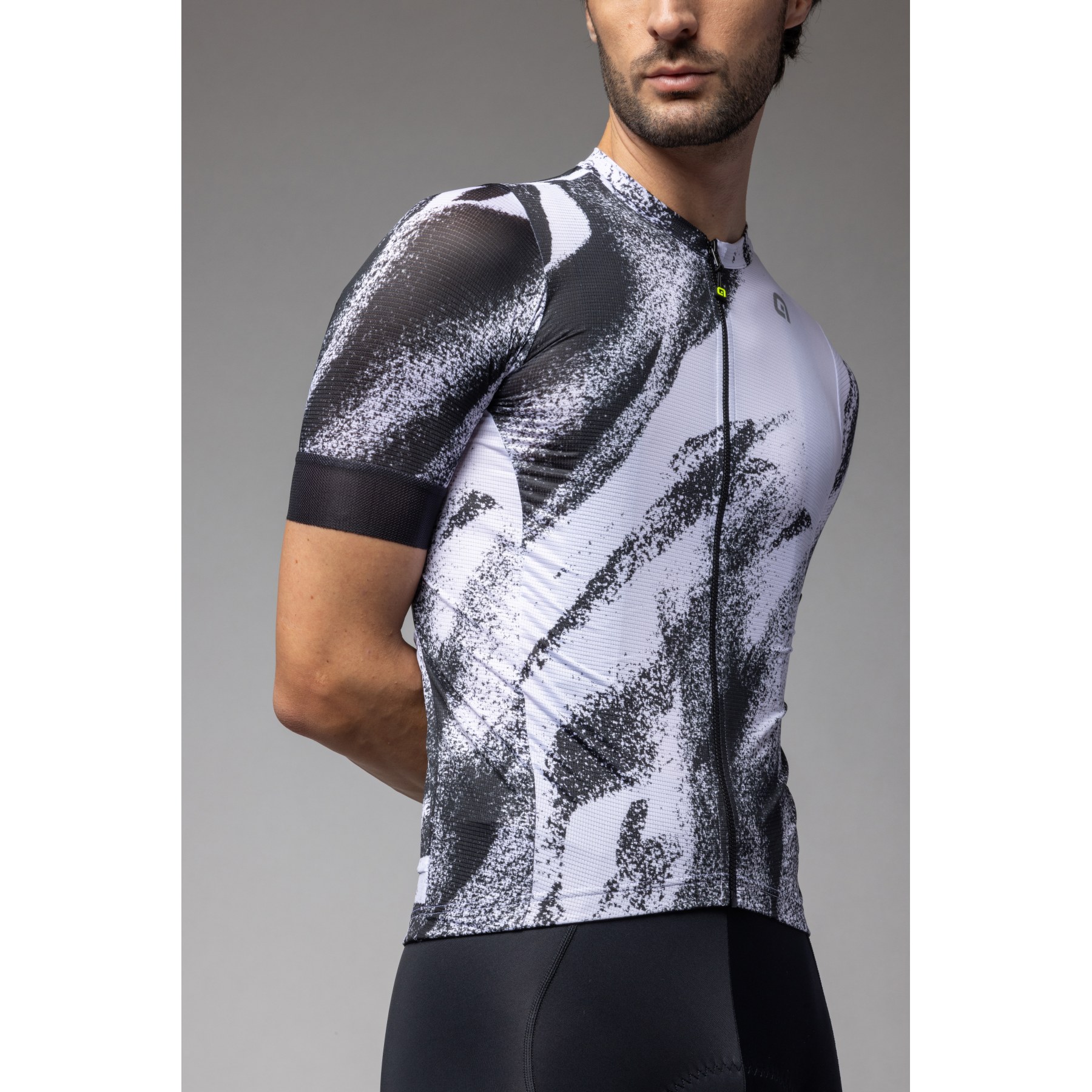 Maillot Cycliste Ale Homme - Taille L (Orange, Fabriqué En Italie, été/printemps)