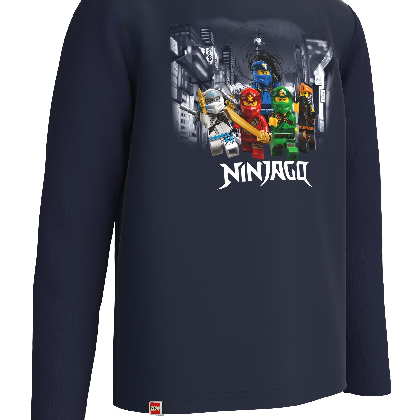 BIKE24 Long - M12010725 T-Shirt Sleeve | Kids NINJAGO - Dark Navy LEGO®
