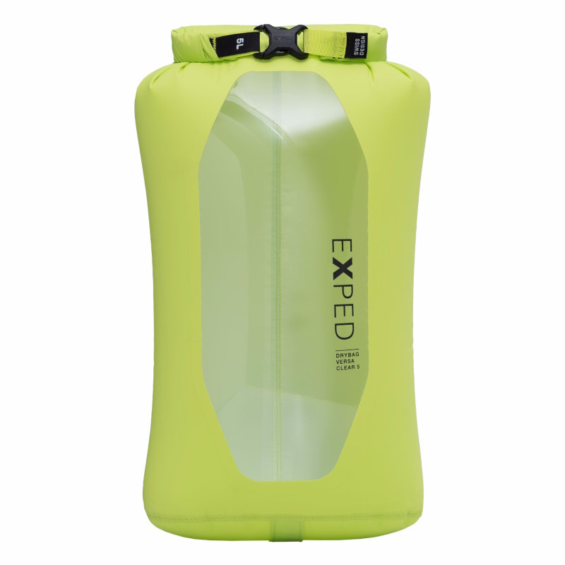 Bild von Exped Drybag Versa Clear Packsack - 5 L - lime
