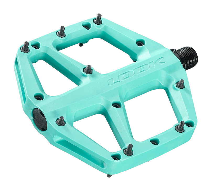 Image of LOOK Trail Roc Fusion MTB Flat Pedals - ice blue