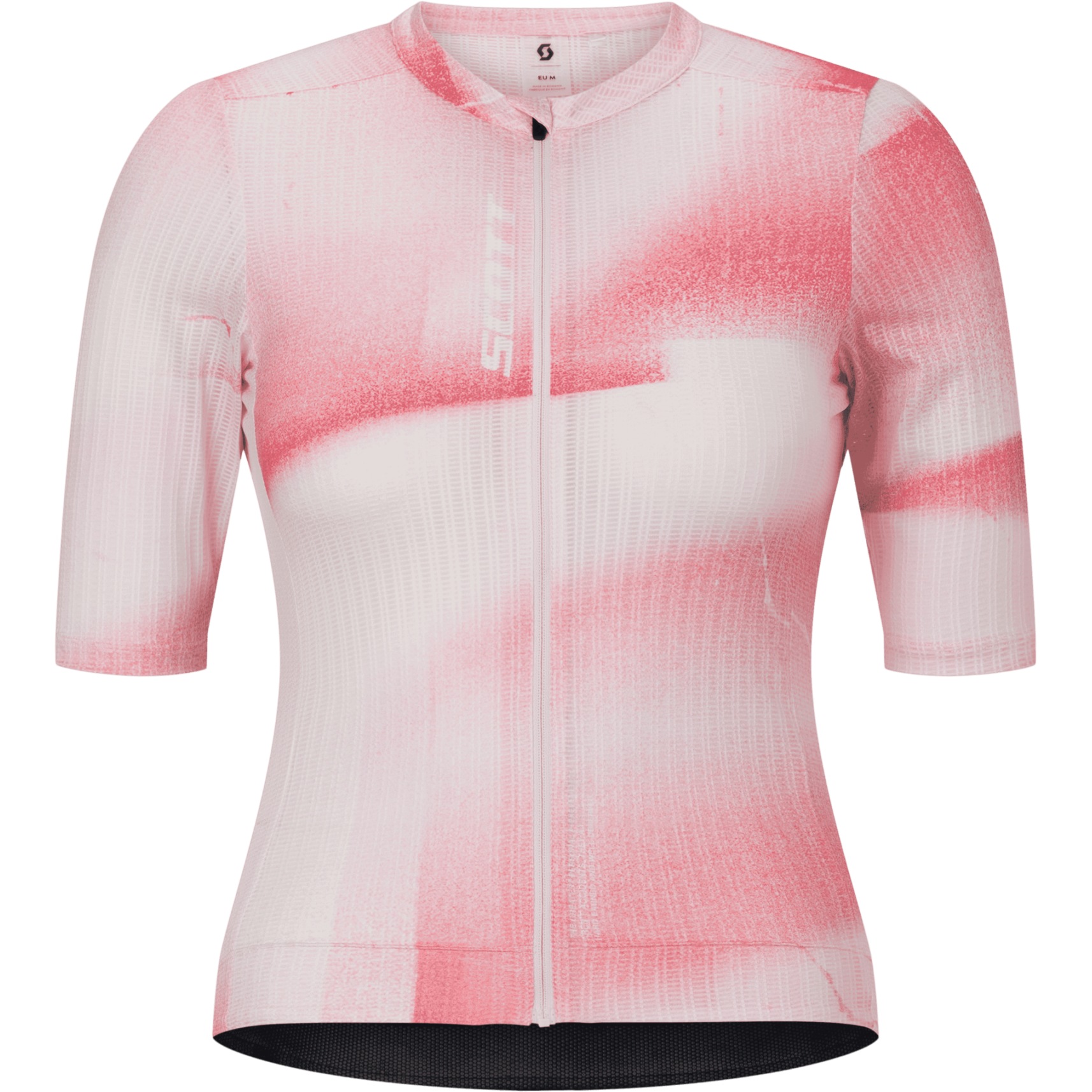 Женский свитер SCOTT Pro SL с коротким рукавом - bliss pink/хлопок бело-розовый