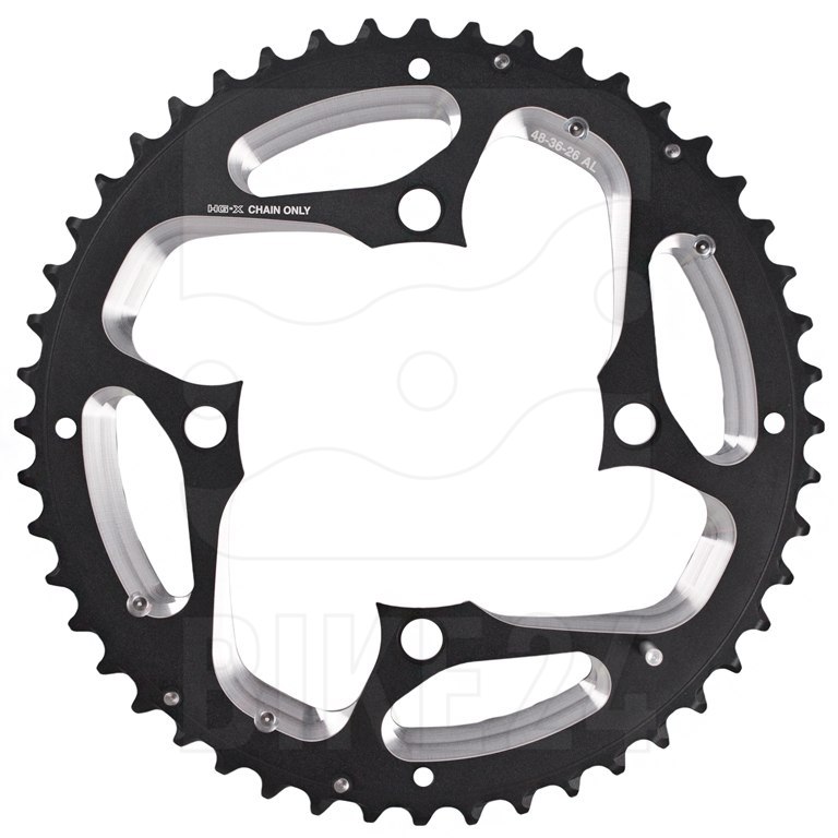 Image of Shimano Deore XT FC-T780 / FC-T781 Chainring 4-Arm 3x10-speed - black
