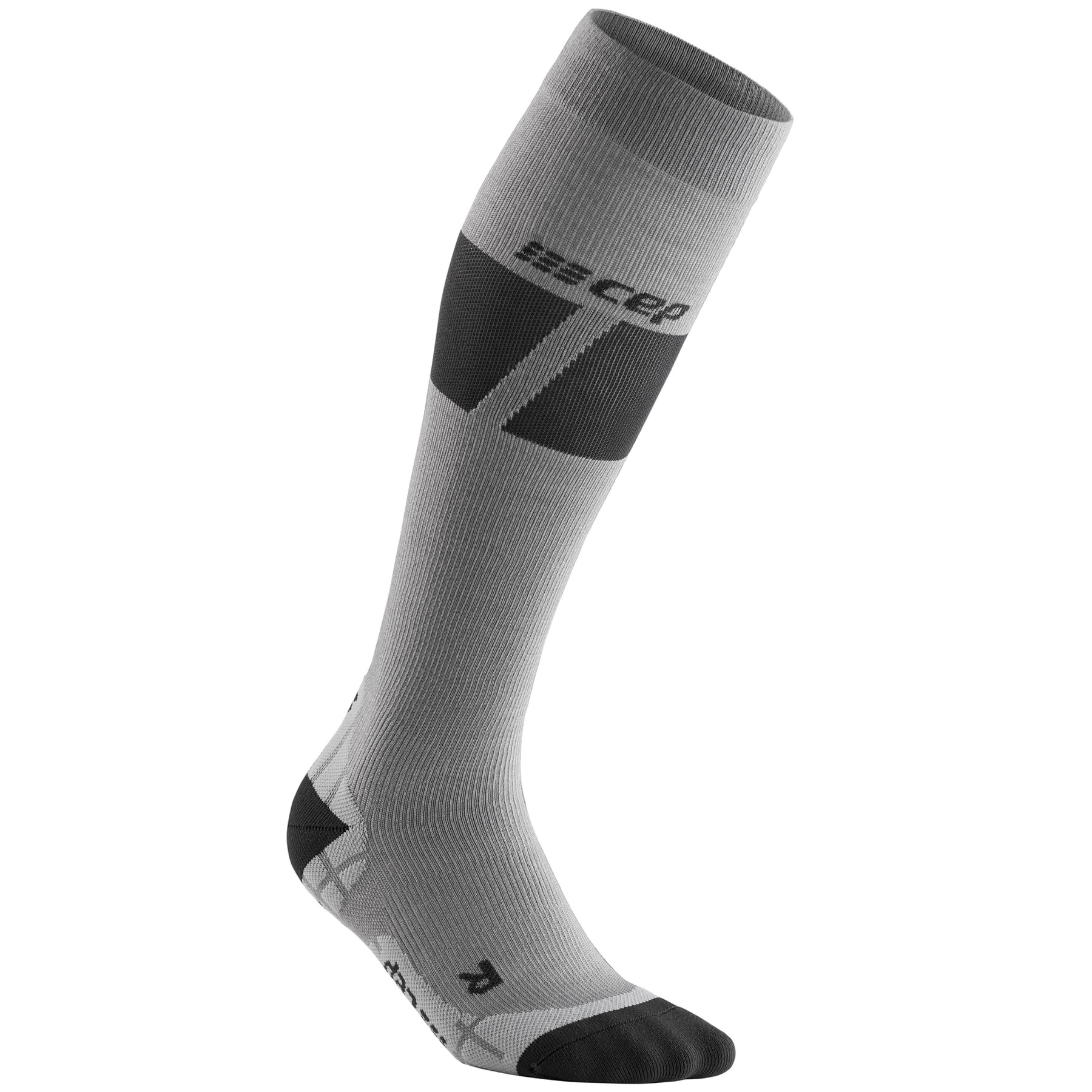 CEP Ski Ultralight Compression Socks - grey/dark grey | BIKE24