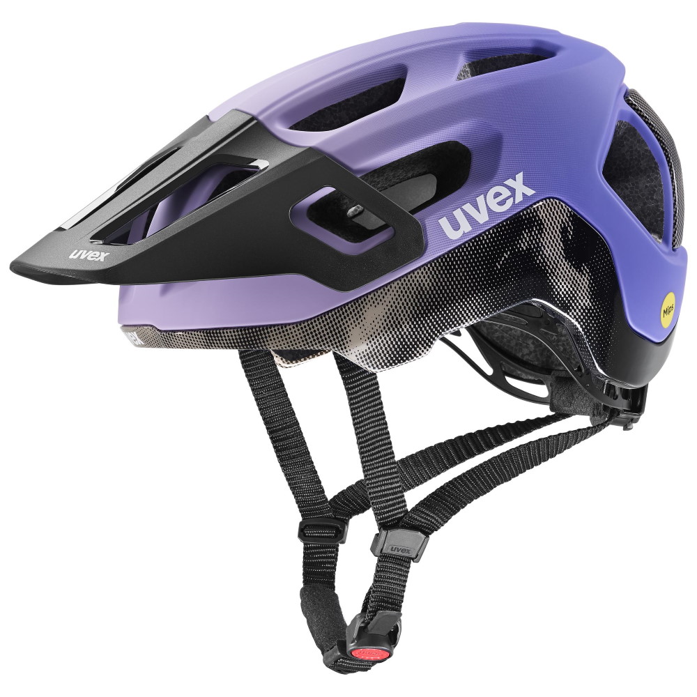 Produktbild von Uvex react MIPS Helm - lilac-oak matt