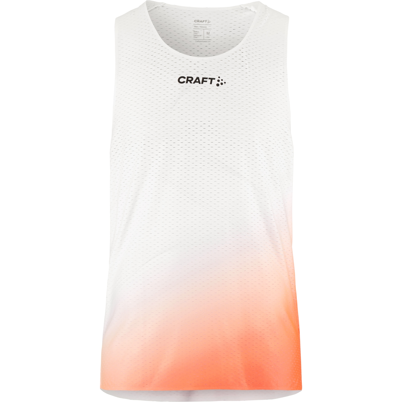Productfoto van CRAFT Race Day Tanktop Heren - White/Multi