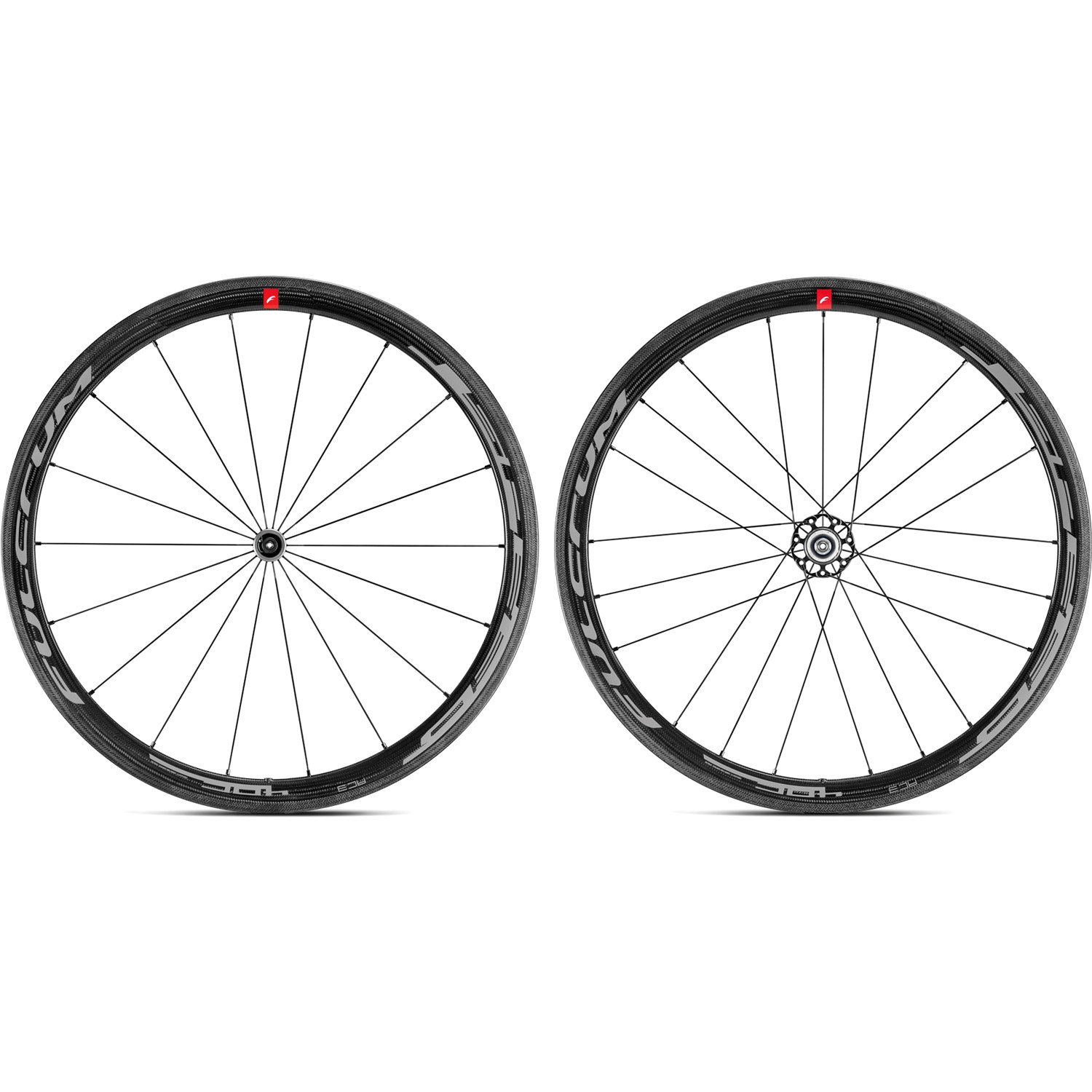 Picture of Fulcrum Speed 55C Carbon Wheelset Clincher - black