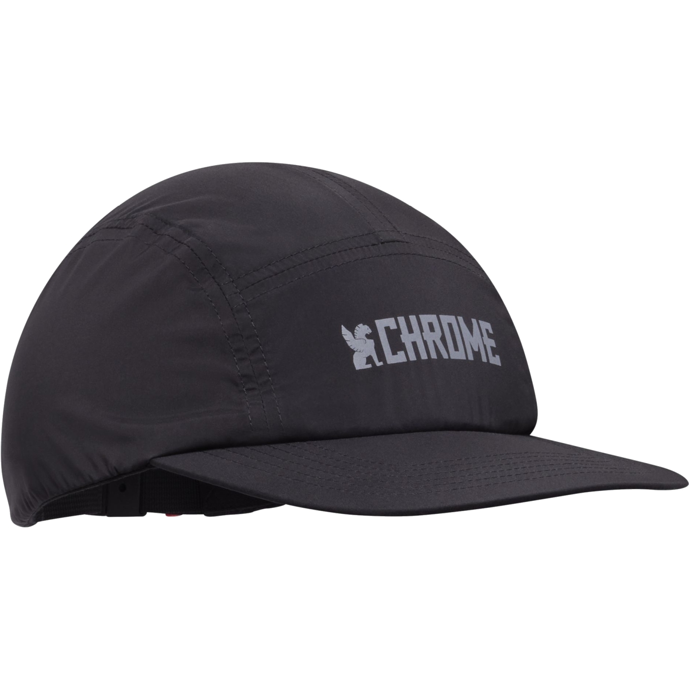 Picture of CHROME 5 Panel Hat - Black