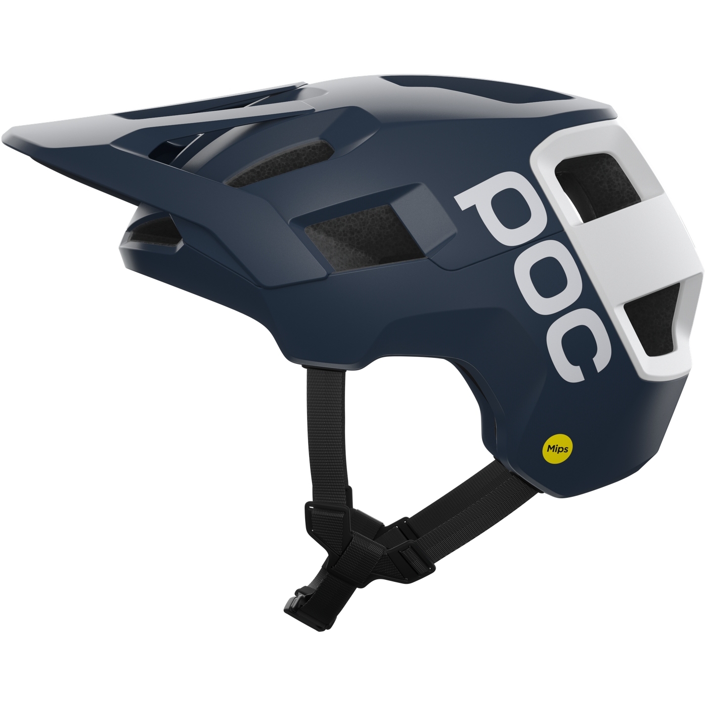 Produktbild von POC Kortal Race MIPS Helm - 8819 Apatite Navy Matt/Hydrogen White Matt