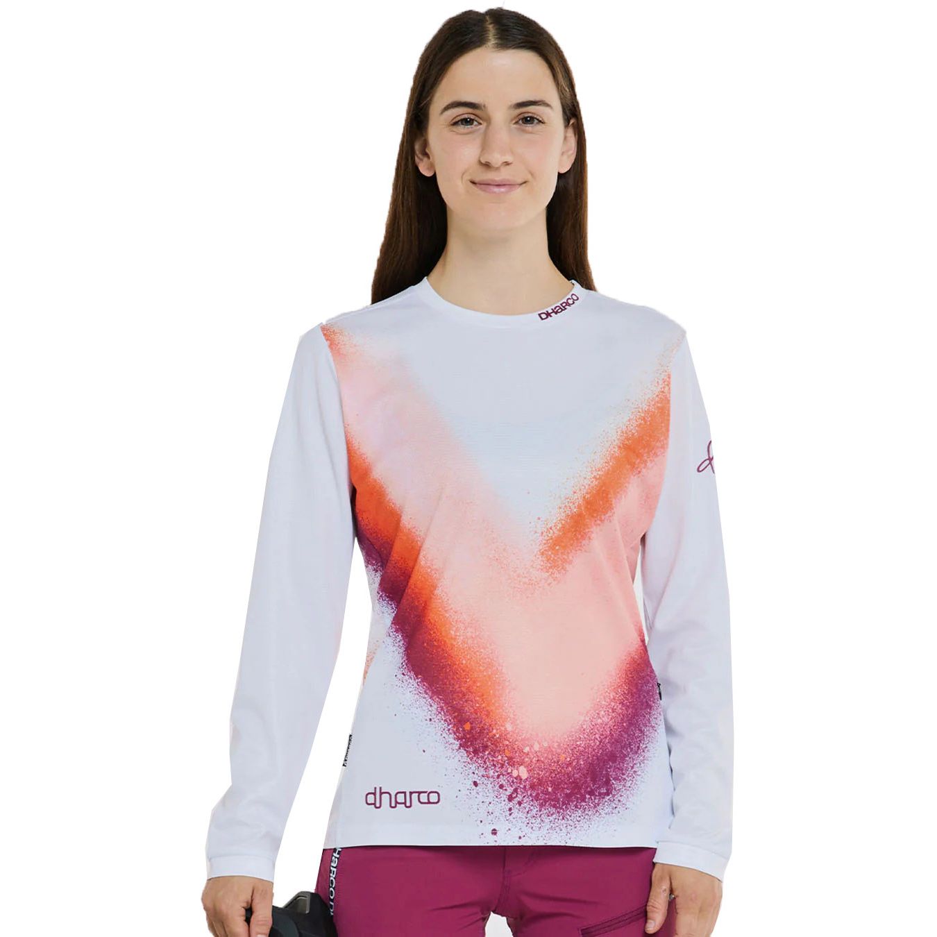 Productfoto van DHaRCO Gravity Shirt met Lange Mouwen Dames - Firebird