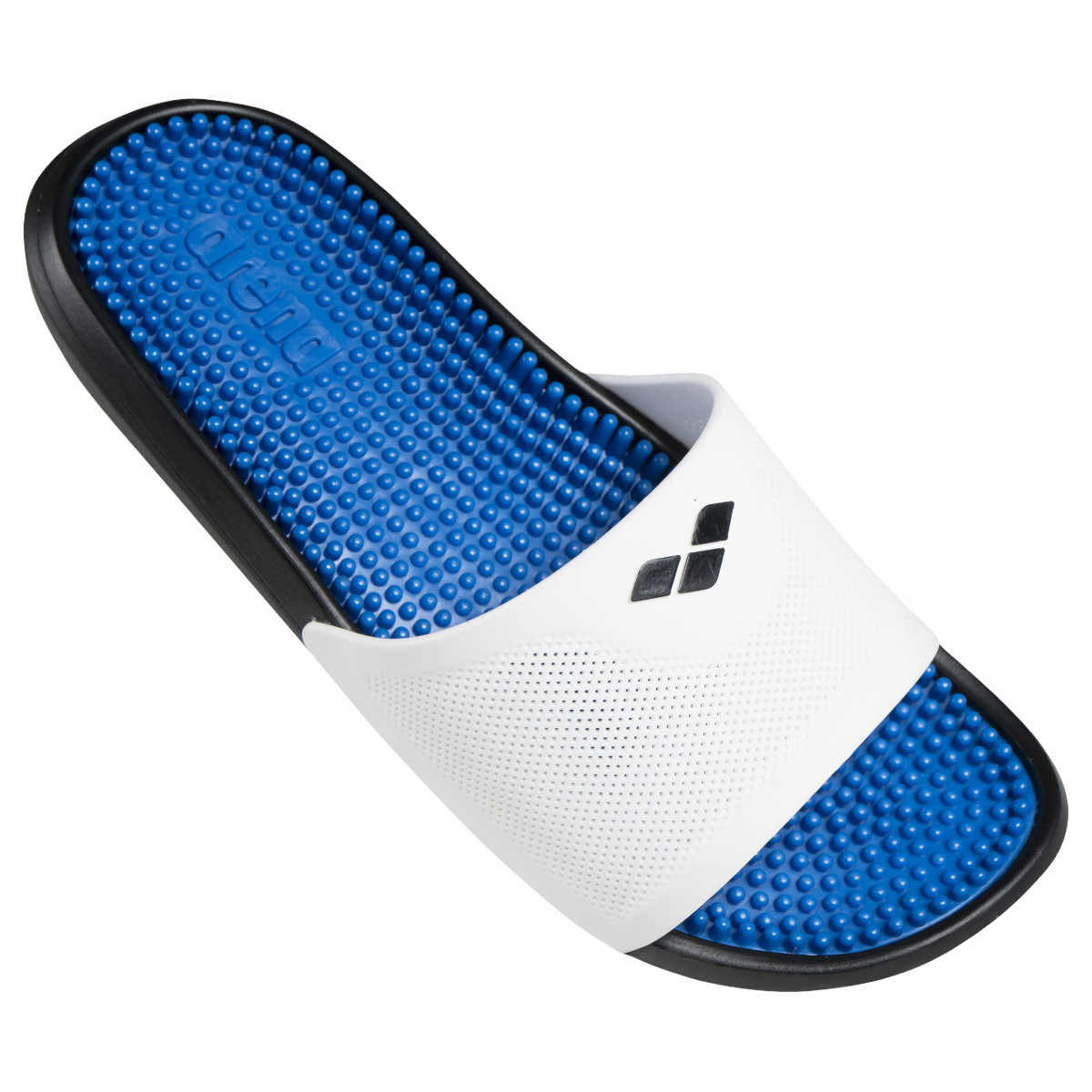 Picture of arena Marco Massage Sandals - White-Cyan-Black