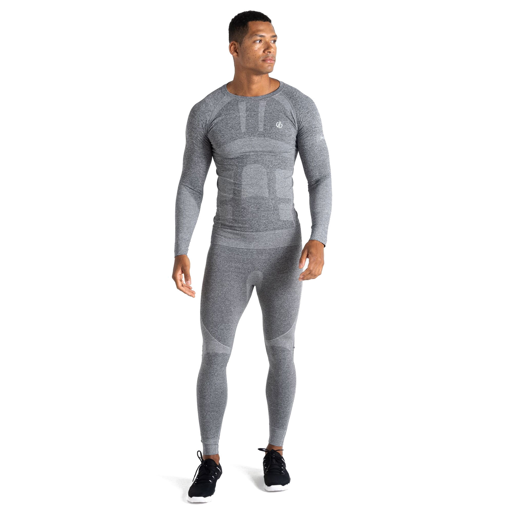 Picture of Dare 2b In The Zone II Baselayer Set - R39 Charcoal Grey Marl