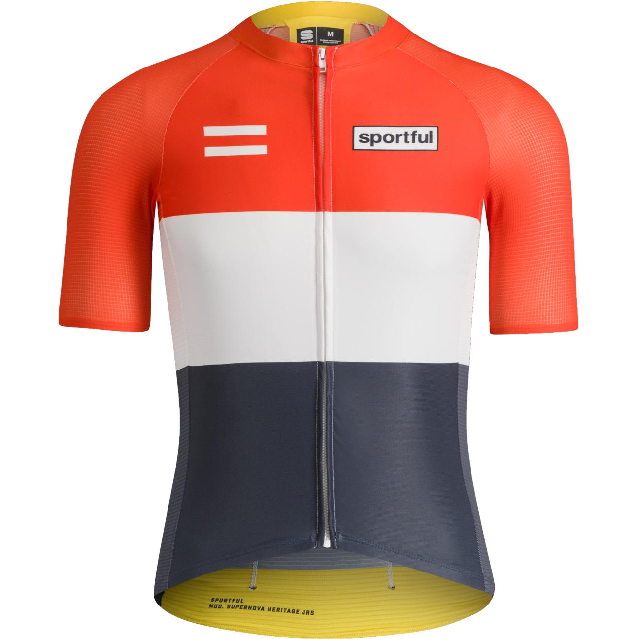 Photo produit de Sportful Maillot Homme - Supernova Heritage - 456 Heritage Blue White Red Yellow
