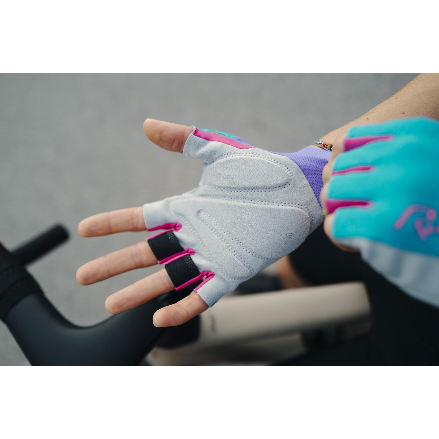 Roeckl Sports Deleni Cycling Gloves Women - palm leaf 6820