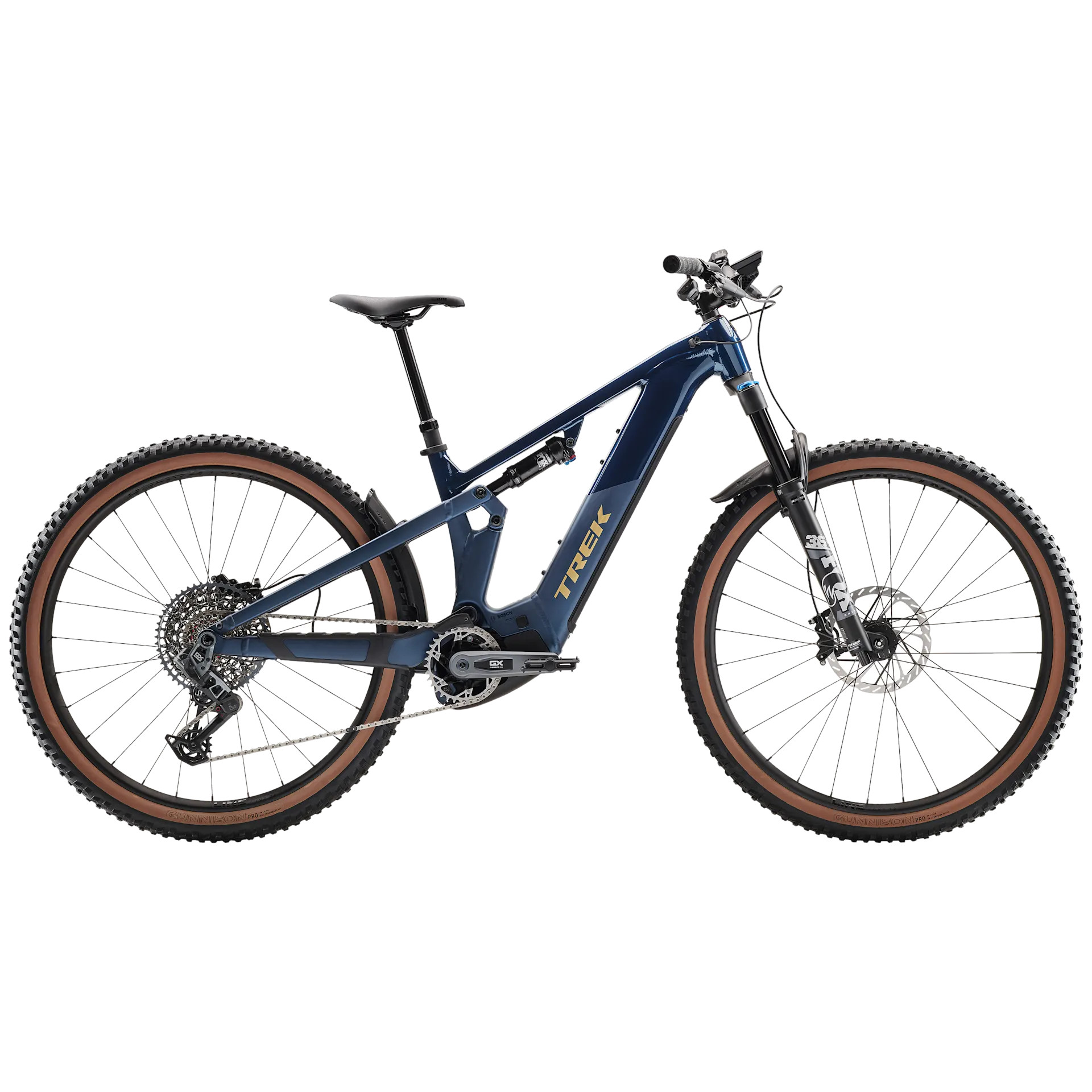 Produktbild von Trek Powerfly+ FS 8 Gen 4 - 29&quot; E-Mountainbike - 2025 - Matte/Gloss Mulsanne Blue