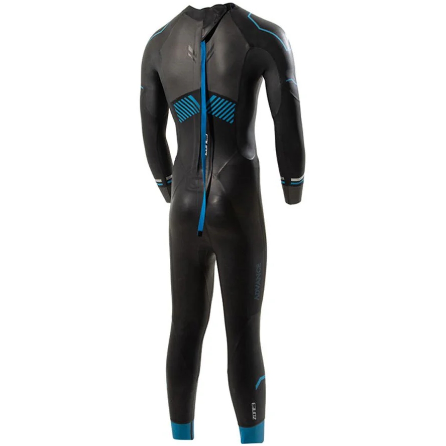 Zone3 Advance Wetsuit Men - black/blue/gunmetal | BIKE24