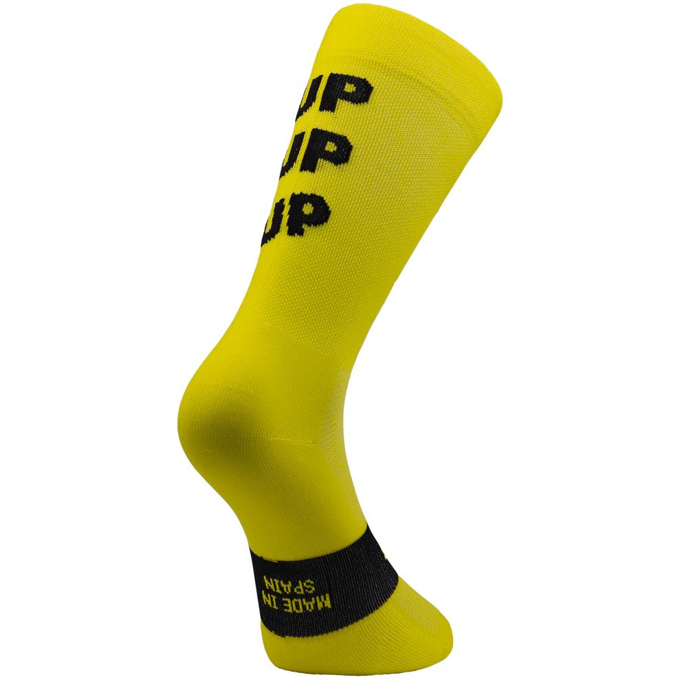 Kuva tuotteesta SPORCKS Cycling Socks - Up Up Up Yellow