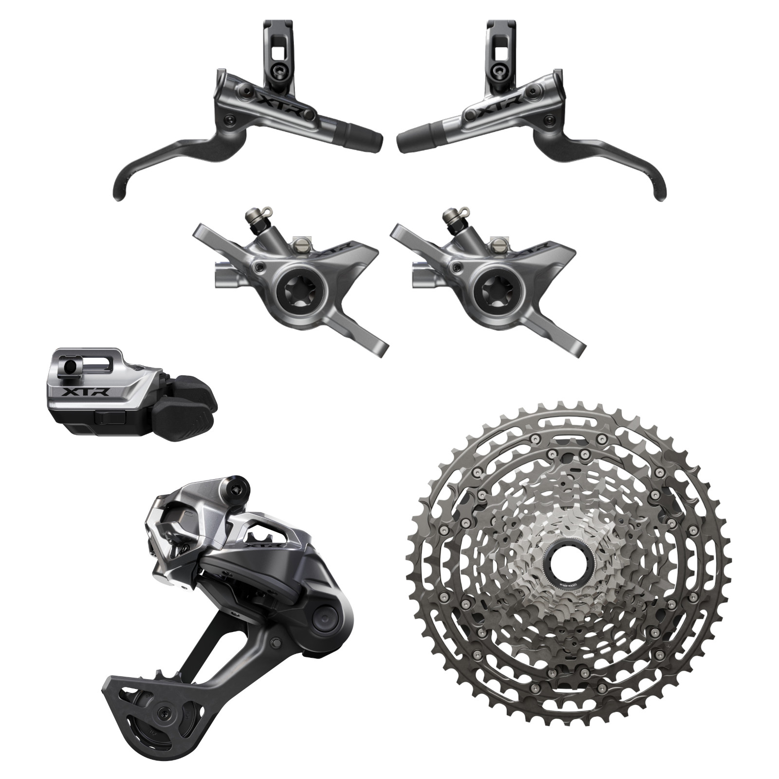 Photo produit de Shimano XTR Di2 M9200 XC Race Groupset 1x12-speed