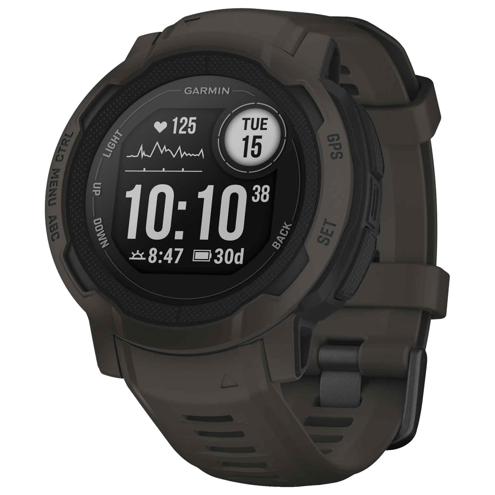 Produktbild von Garmin Instinct 2 GPS Smartwatch Standard Edition - schiefergrau