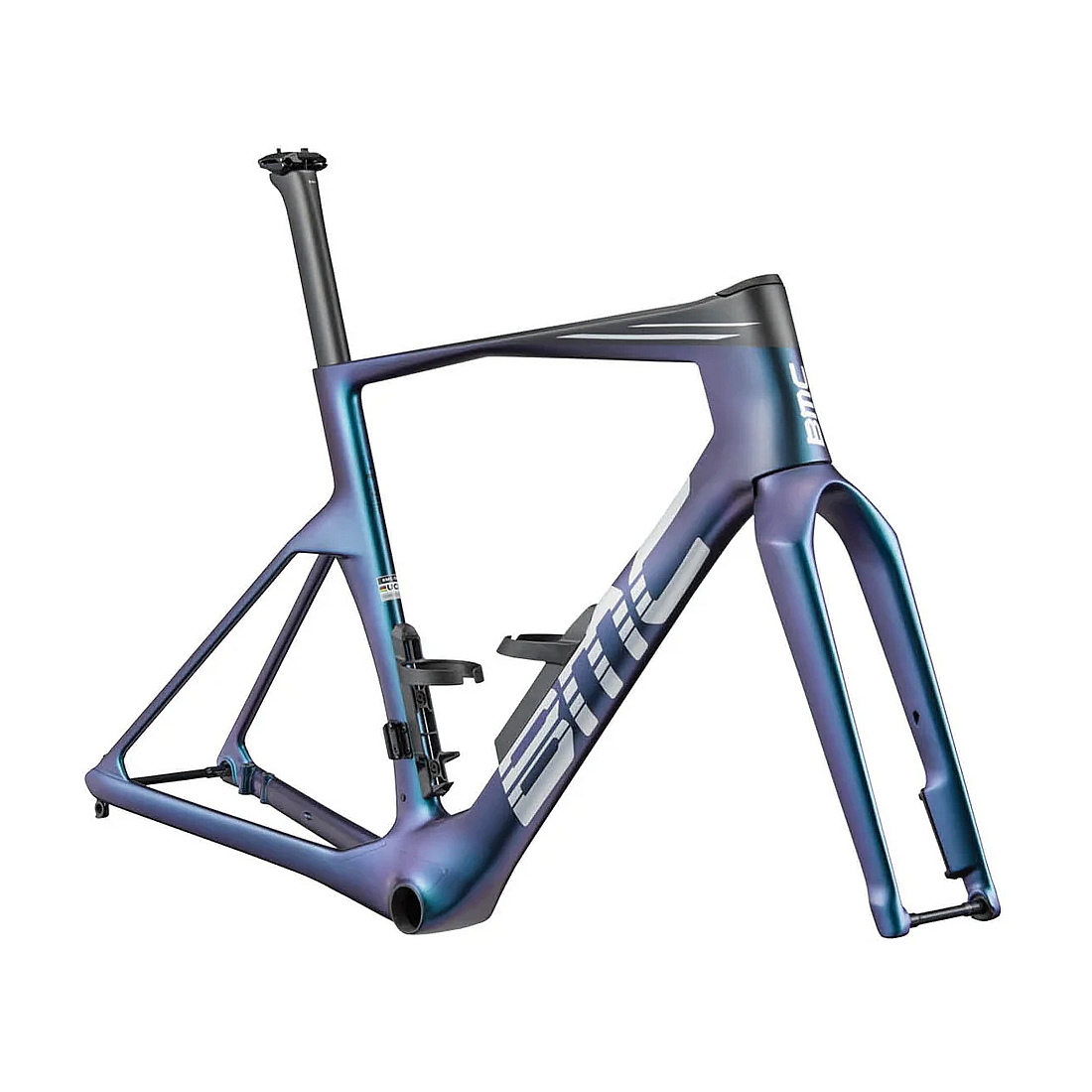 BMC TEAMMACHINE R 01 - Carbon Frame Set - 2027 - chameleon petrol