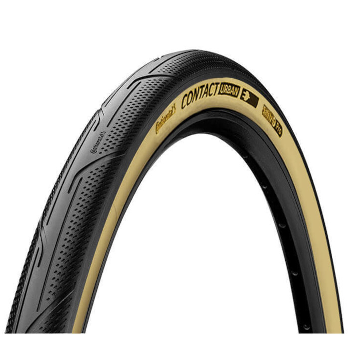 Produktbild von Continental CONTACT Urban Faltreifen - PureGrip | E50 - 16x1.35&quot; | schwarz/creme