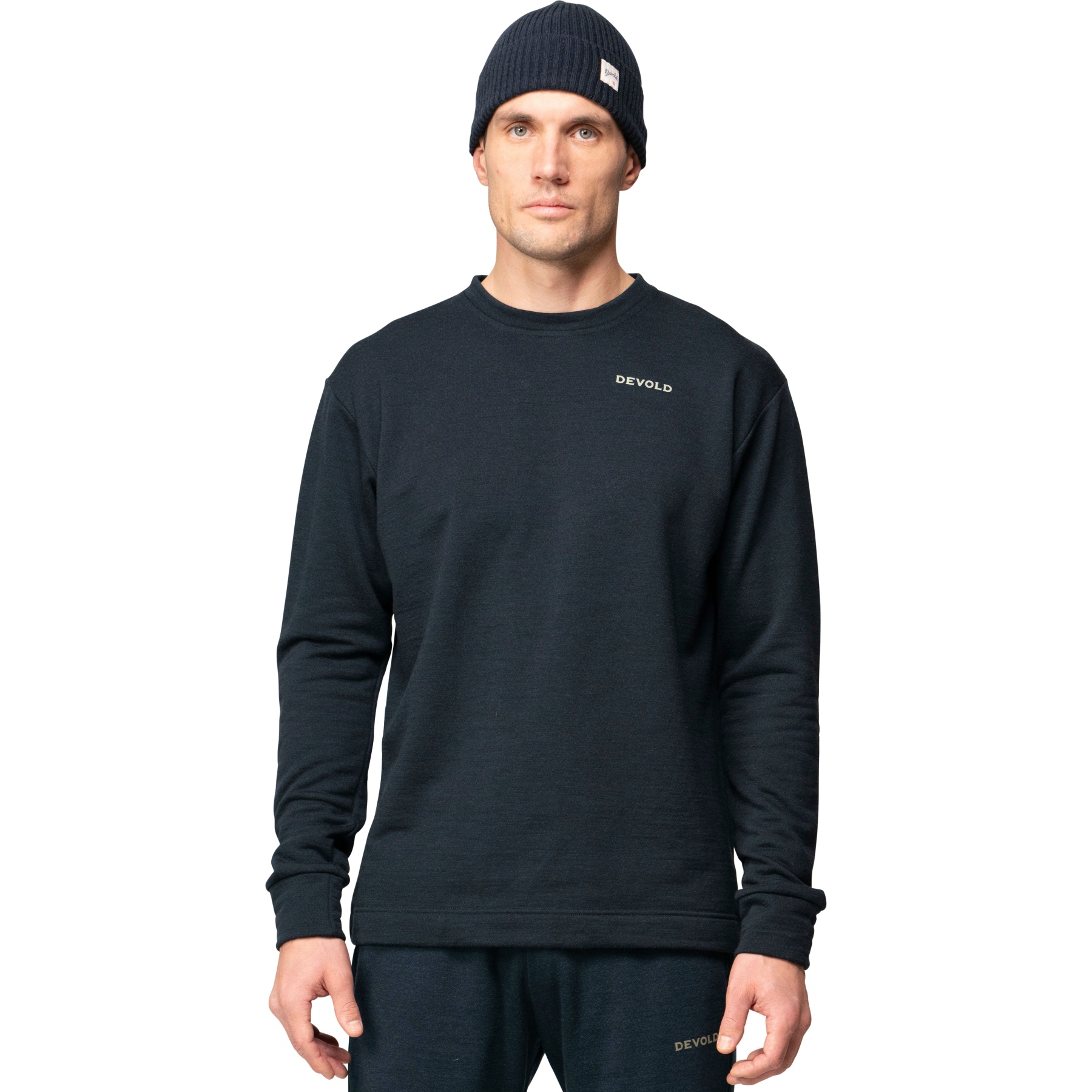 Immagine prodotto da Devold Maglia a Maniche Lunghe Uomo - Everyday Crew - 284A Ink