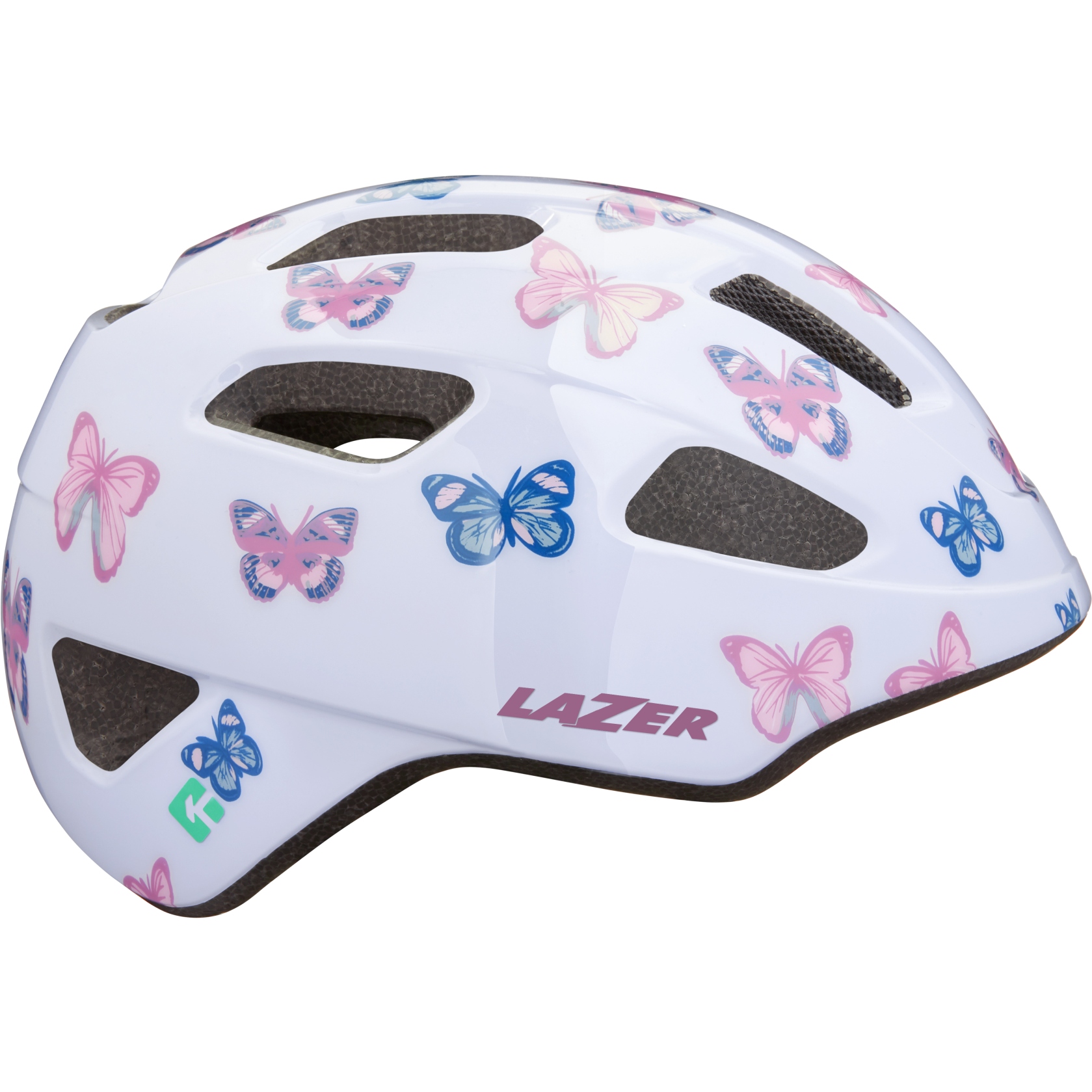 Picture of Lazer Nutz KinetiCore Children&#039;s Helmet - butterfly