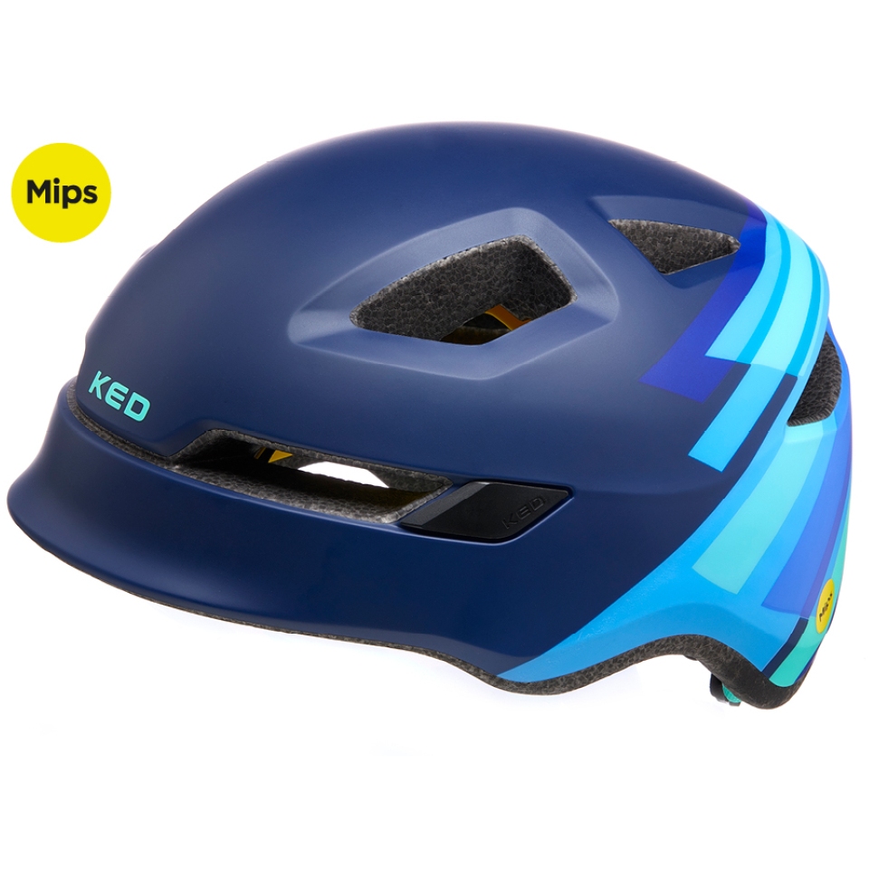 Image of KED POP MIPS Kids Helmet - blue