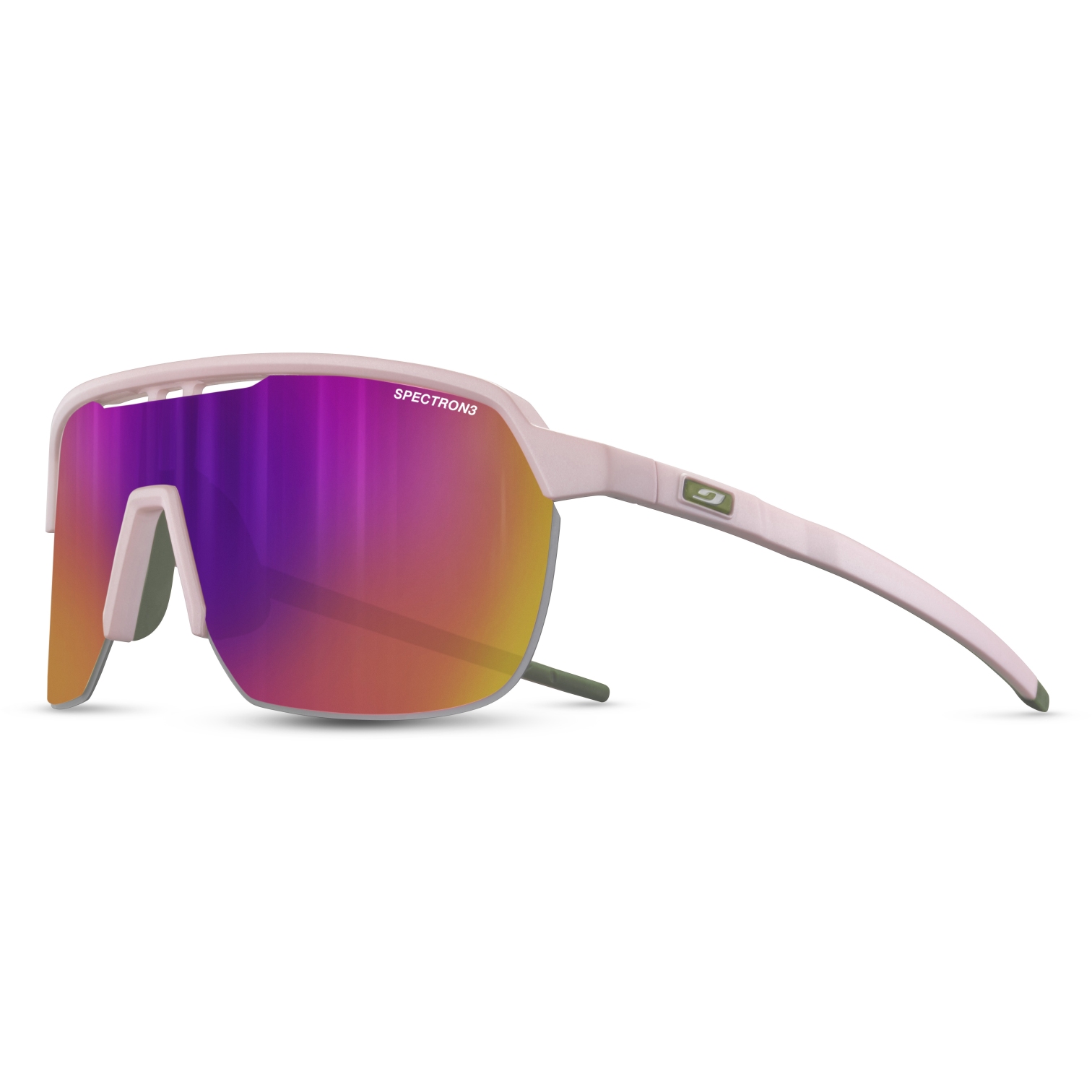 Picture of Julbo Frequency Sunglasses - Pastel Pink Green / Multilayer Pink Spectron 3