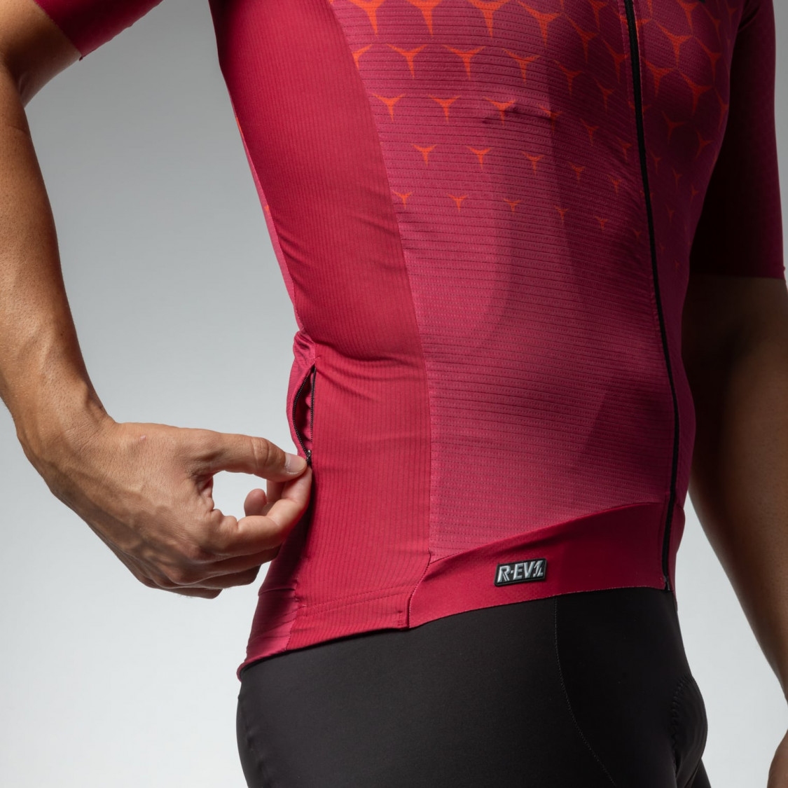 Alé Maillot Manches Courtes Homme R-EV1 Quick bordeaux BIKE24