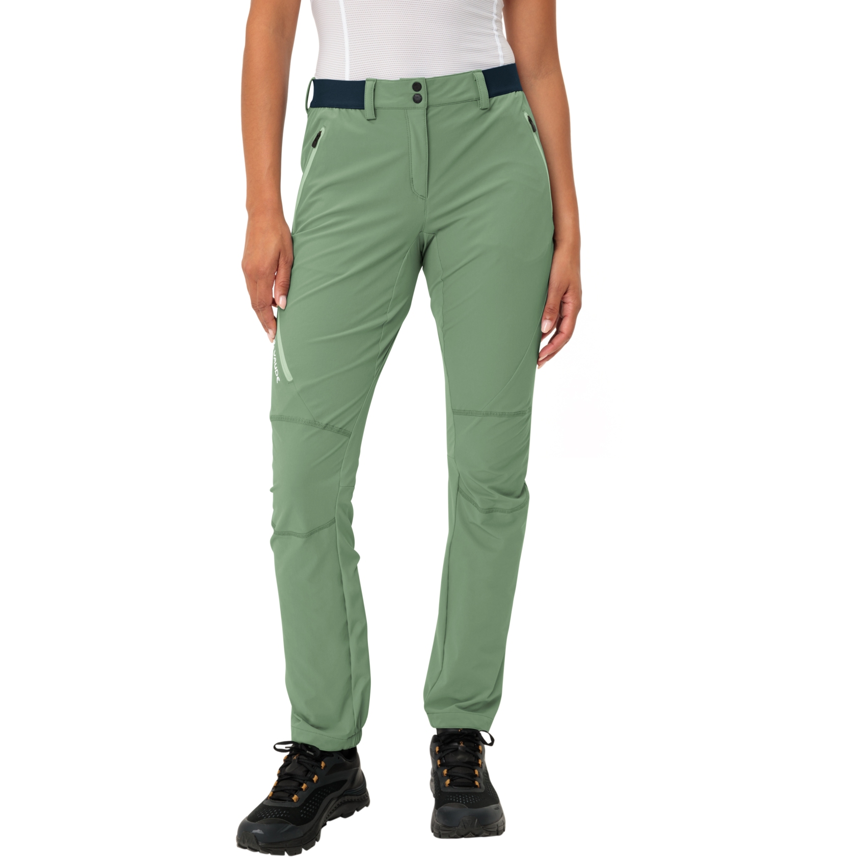 Zdjęcie: Vaude Scopi Pants II Women - Short - willow green uni