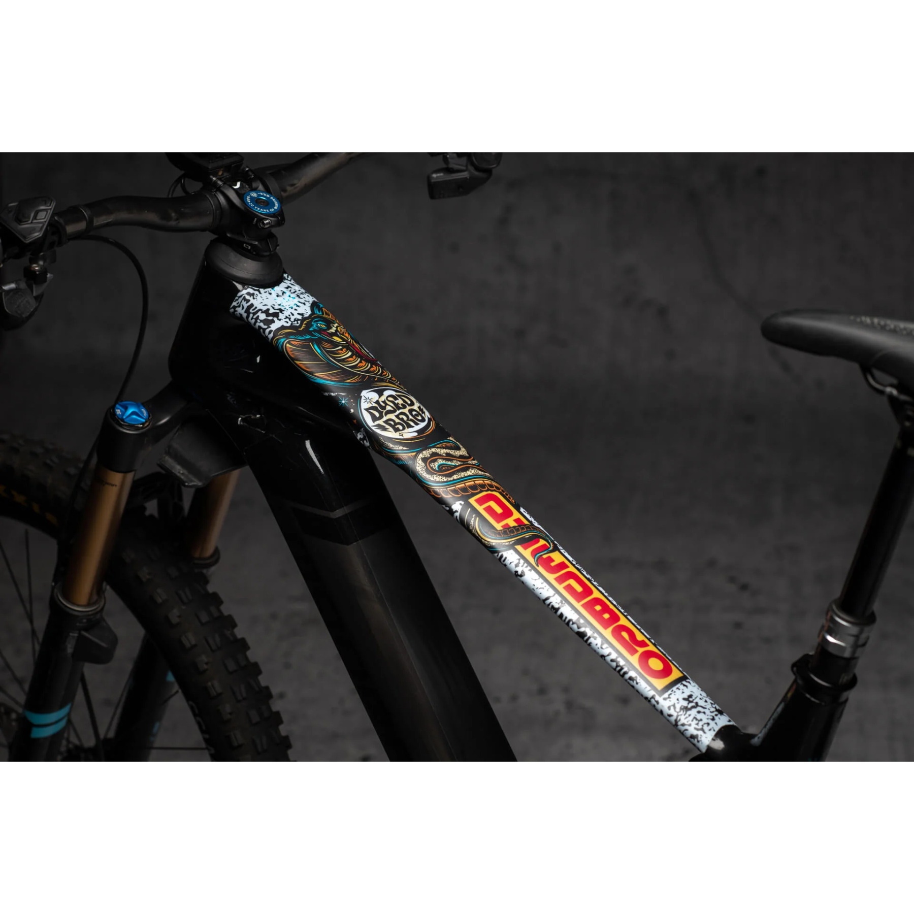 DYEDBRO Vinilos Bicicleta RRR E-Bike white matte BIKE24