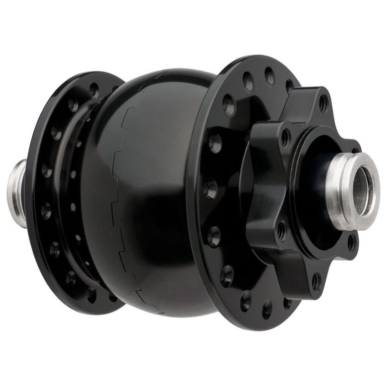 Productfoto van SON 28 12 Hub Dynamo - 6-Bolt - 12x100mm - black anodized