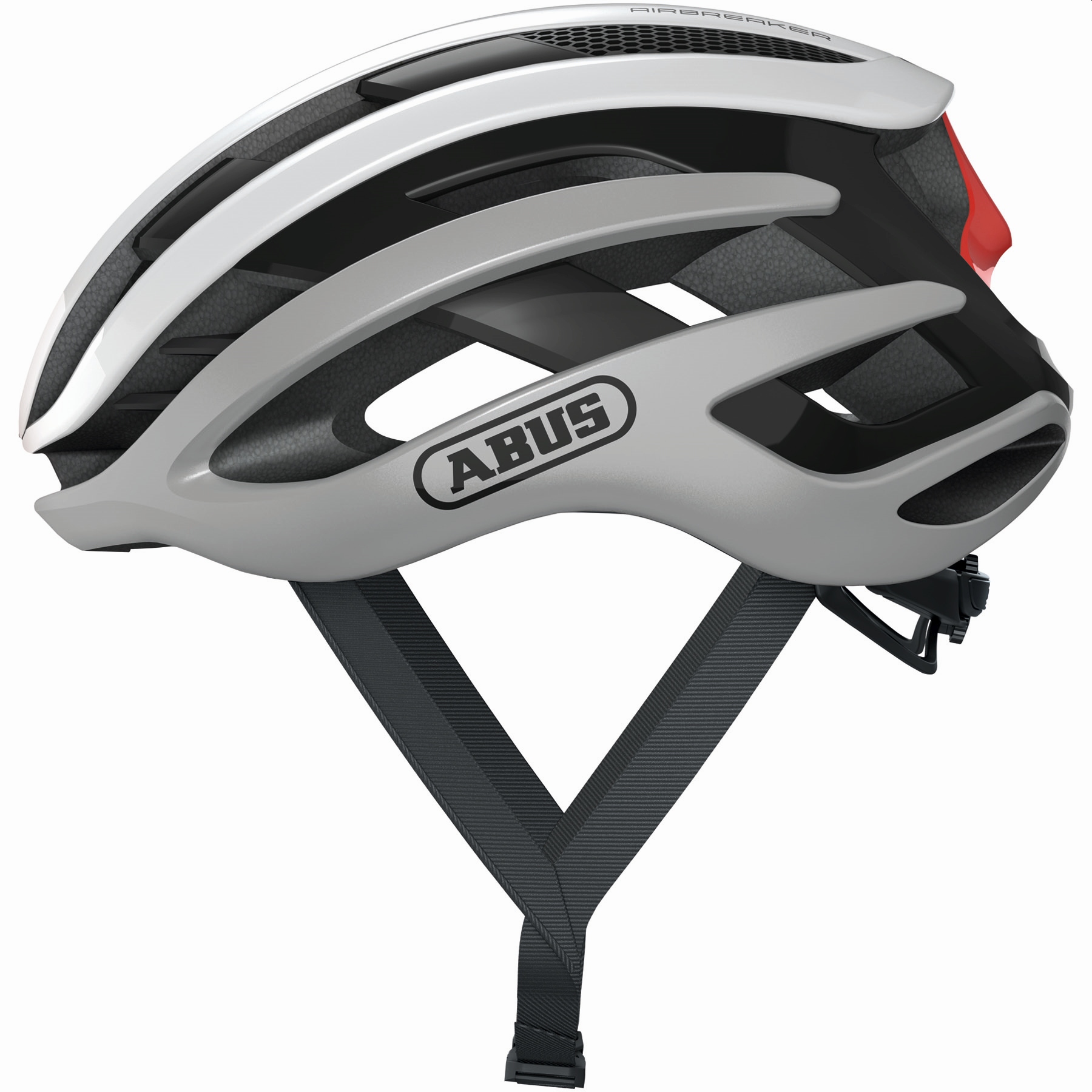 Picture of ABUS AirBreaker Helmet - silver white