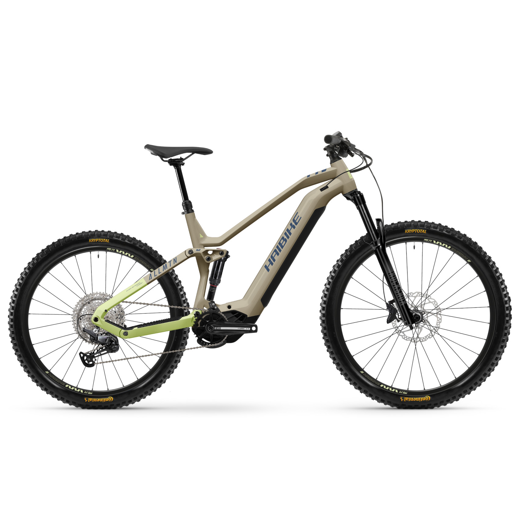 Produktbild von Haibike ALLMTN 3 720Wh - E-Mountainbike - 2024 - coffee/green/blue - gloss