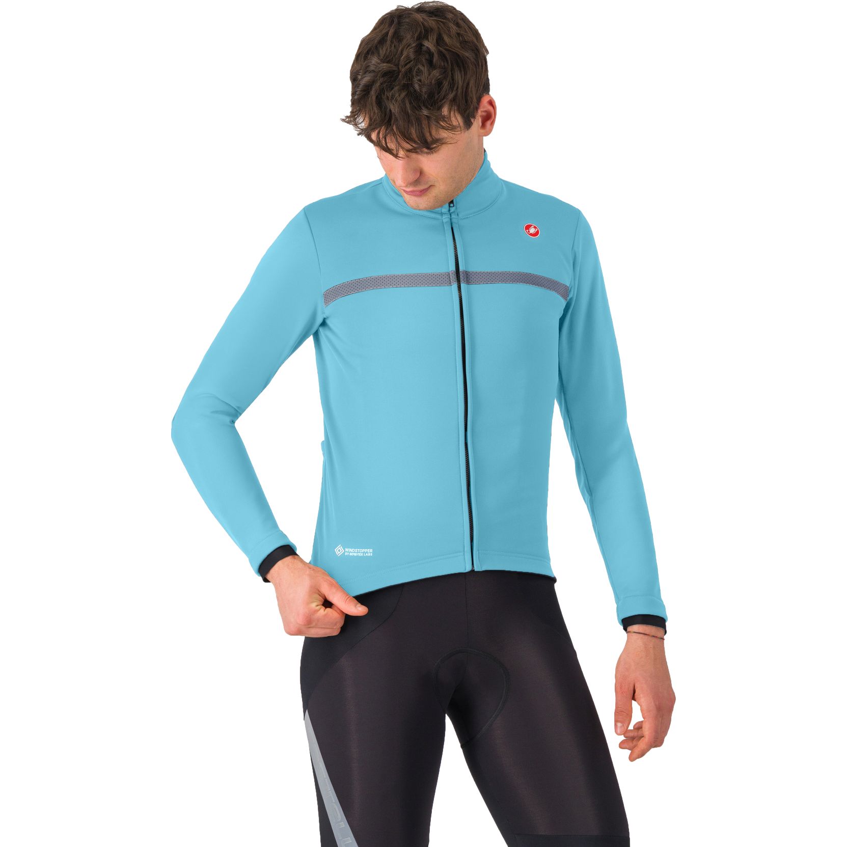 Мужская куртка Castelli Estremo 2 - celeste 479