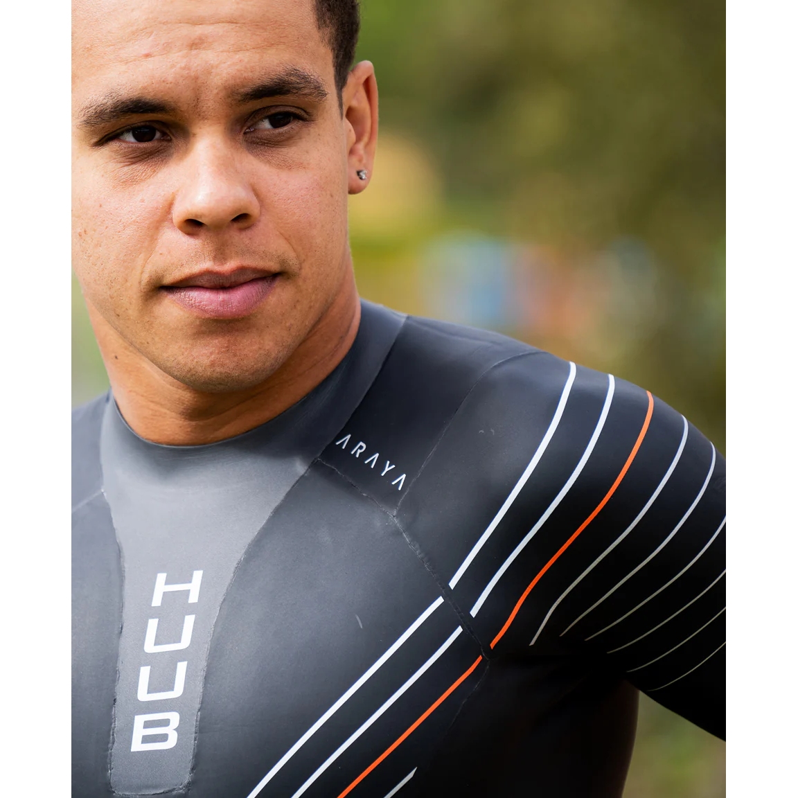 HUUB Design Araya Wetsuit Men - black/orange | BIKE24 HUUB Design Araya Wetsuit Men - black/orange | BIKE24
