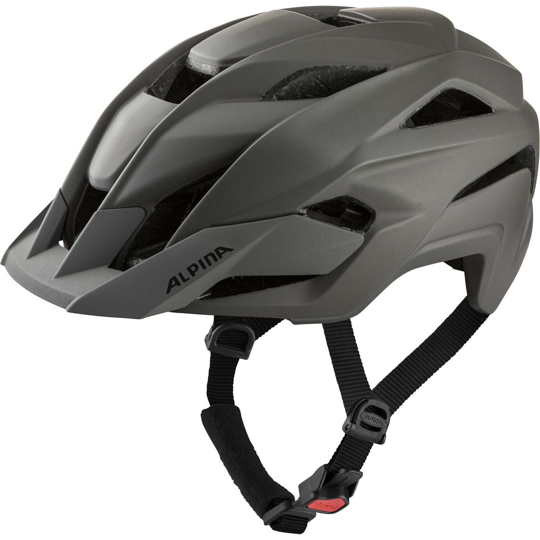 Picture of Alpina Kamloop Bike Helmet - coffee-grey matt