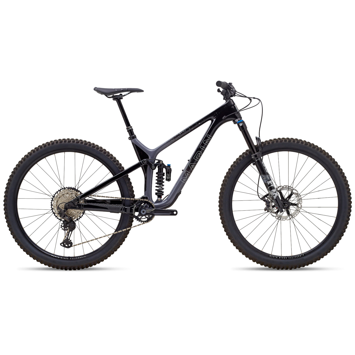 Productfoto van Marin RIFT ZONE CARBON XR - 29&quot; Mountain Bike - 2023 - gloss grey / carbon