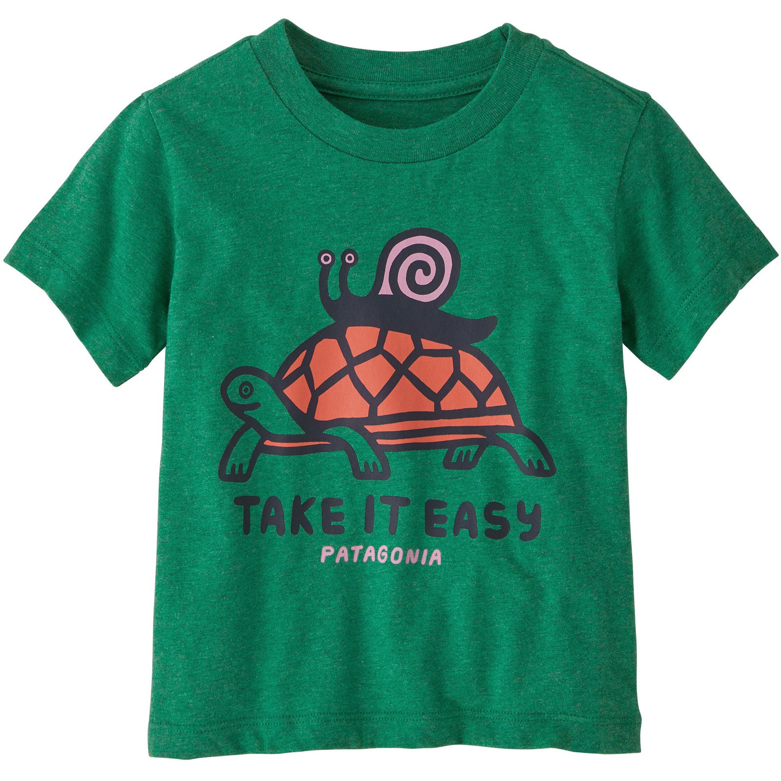 Picture of Patagonia Graphic T-Shirt Baby - Easy Rider: Gather Green