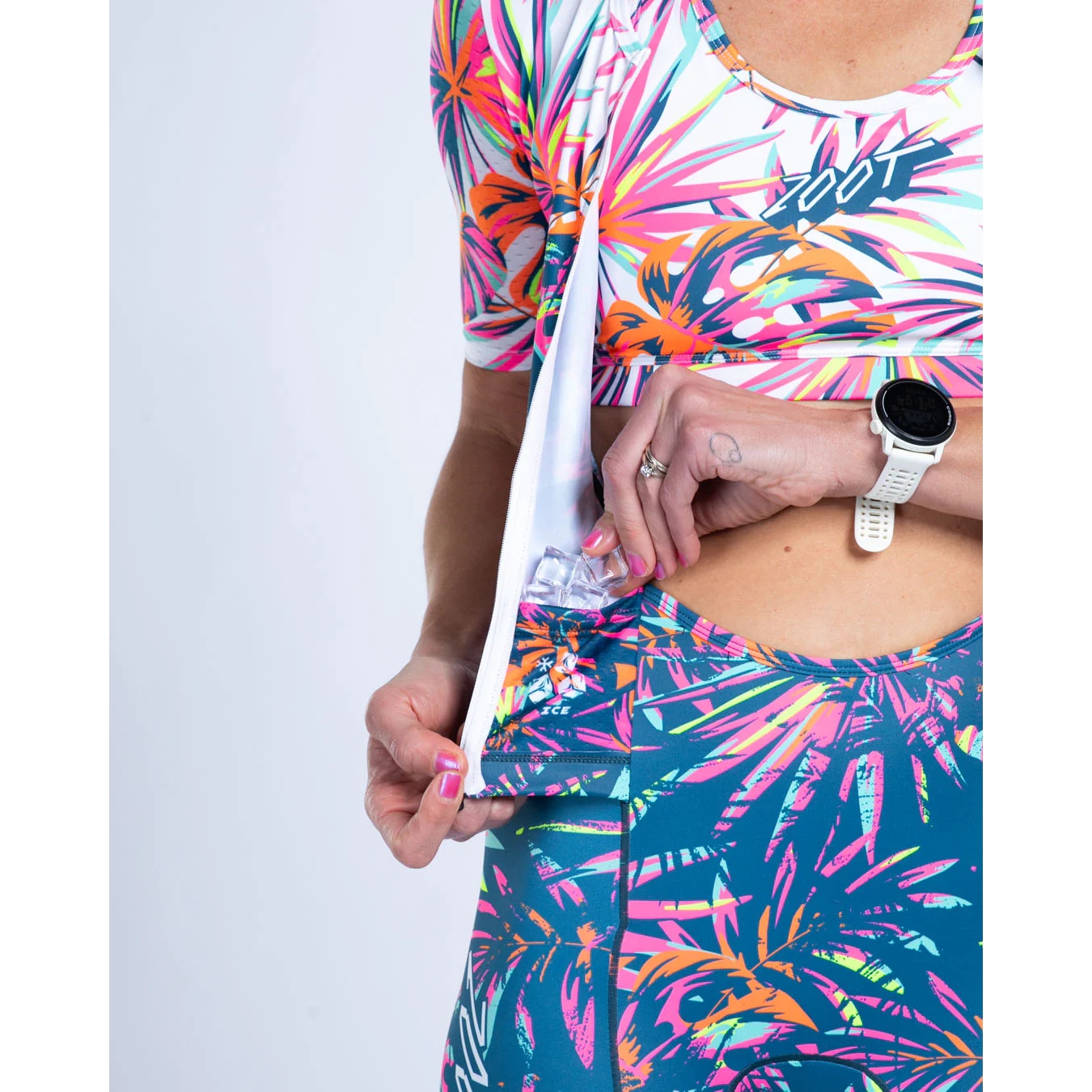ZOOT LTD Tri Aero Full Zip Racesuit Women - island original | BIKE24