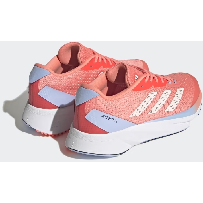 adidas Adizero SL Running Shoes Women UK 5 EU 38 coral fusion white tint solar red