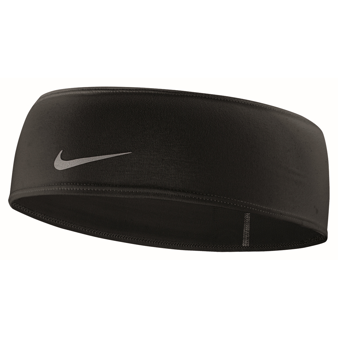 Productfoto van Nike Dri-Fit Swoosh - Hoofdband 2.0 - zwart/zilver 042