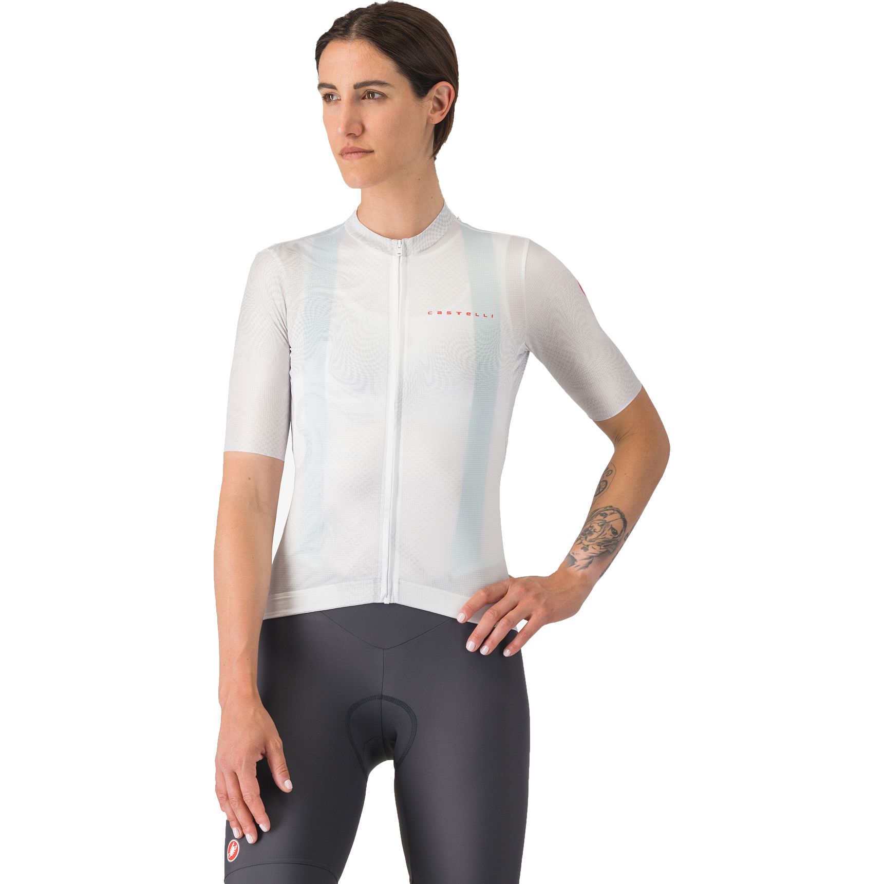 Bild von Castelli Fantasia Kurzarmtrikot Damen - weiß 001