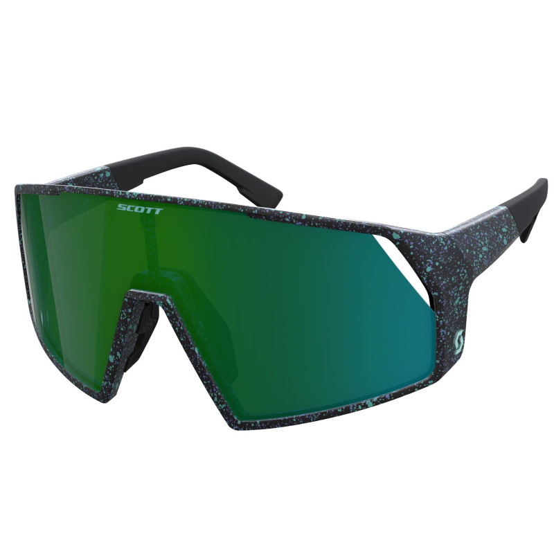 Picture of SCOTT Pro Shield Glasses - terrazzo black / green chrome