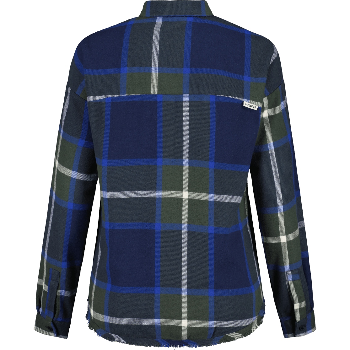 Maloja MaloM. Organic Flanell Flanellen Overhemd Dames midnight