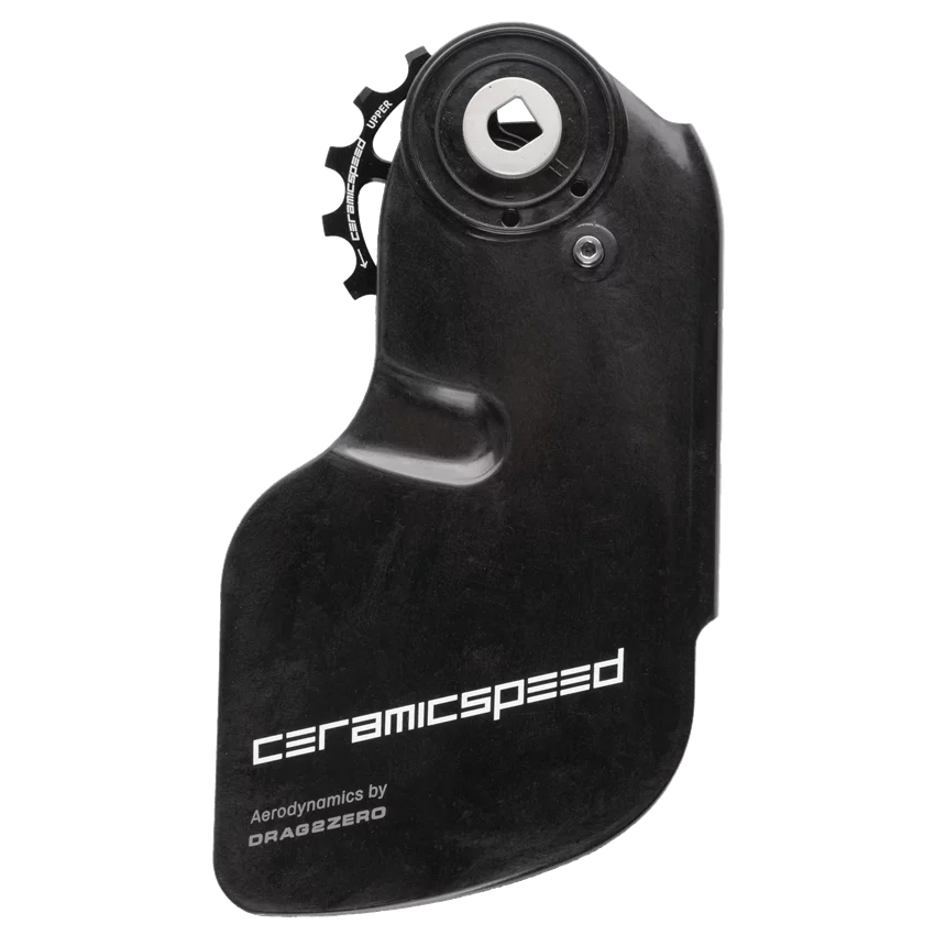 Picture of CeramicSpeed OSPW Aero Derailleur Pulley System - for SRAM Red/Force AXS | 15/19 Teeth | Coated Bearings - Alternative Black
