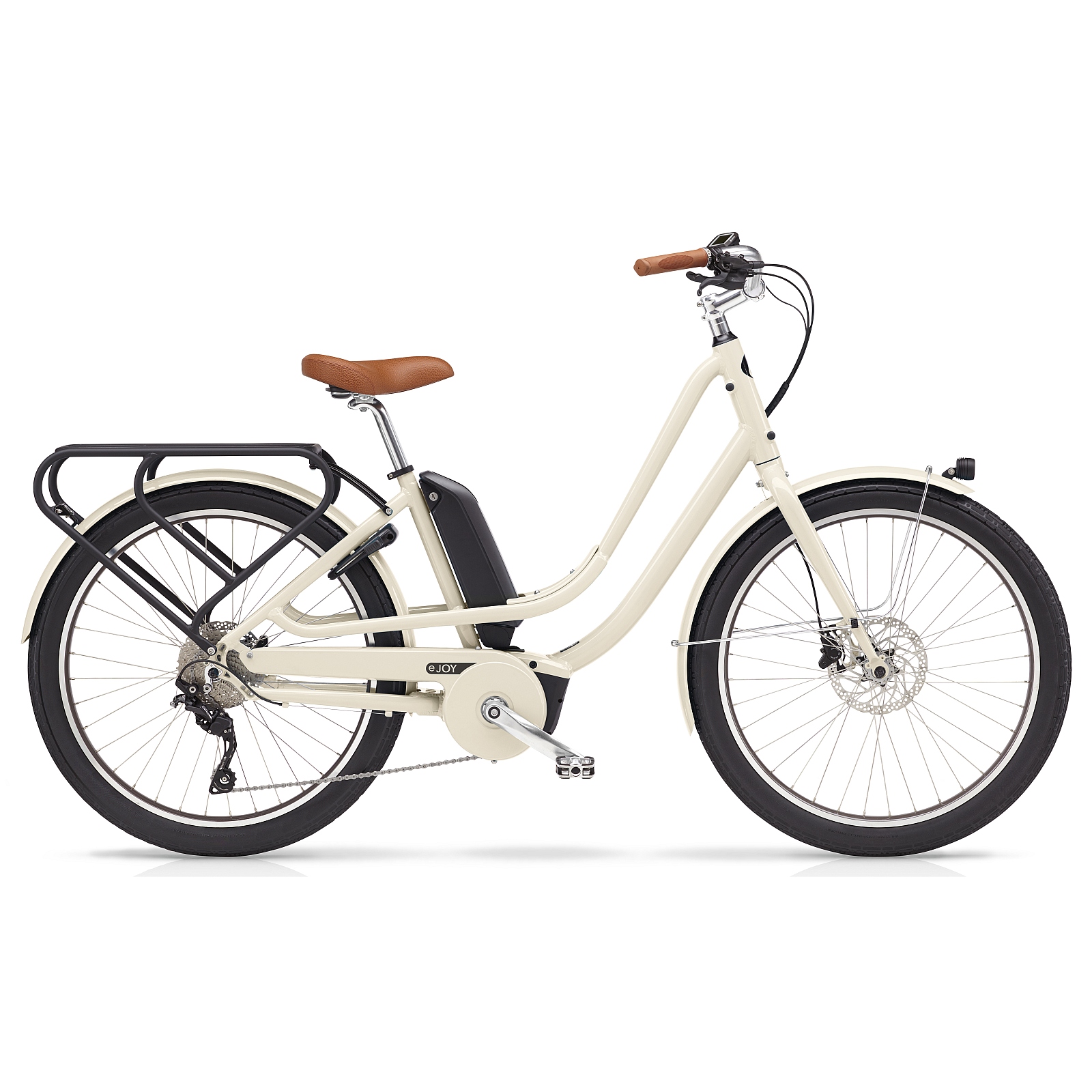 Productfoto van Benno Bikes EJOY 10D Performance - 26&quot; Women Electric City Bike - 2022 - Angora White