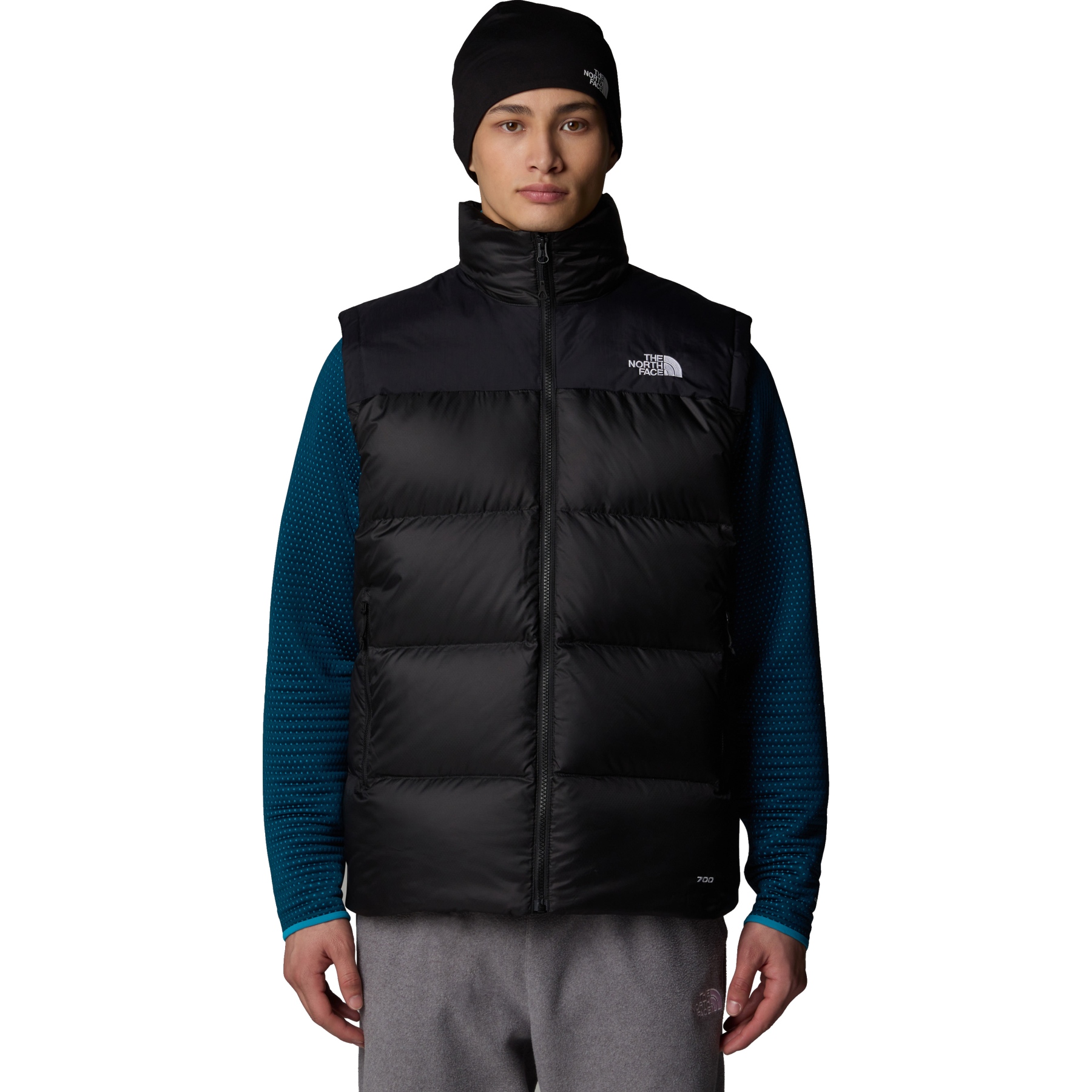 The North Face Doudoune sans Manches Homme Diablo 2.0 TNF Black Heather TNF Black