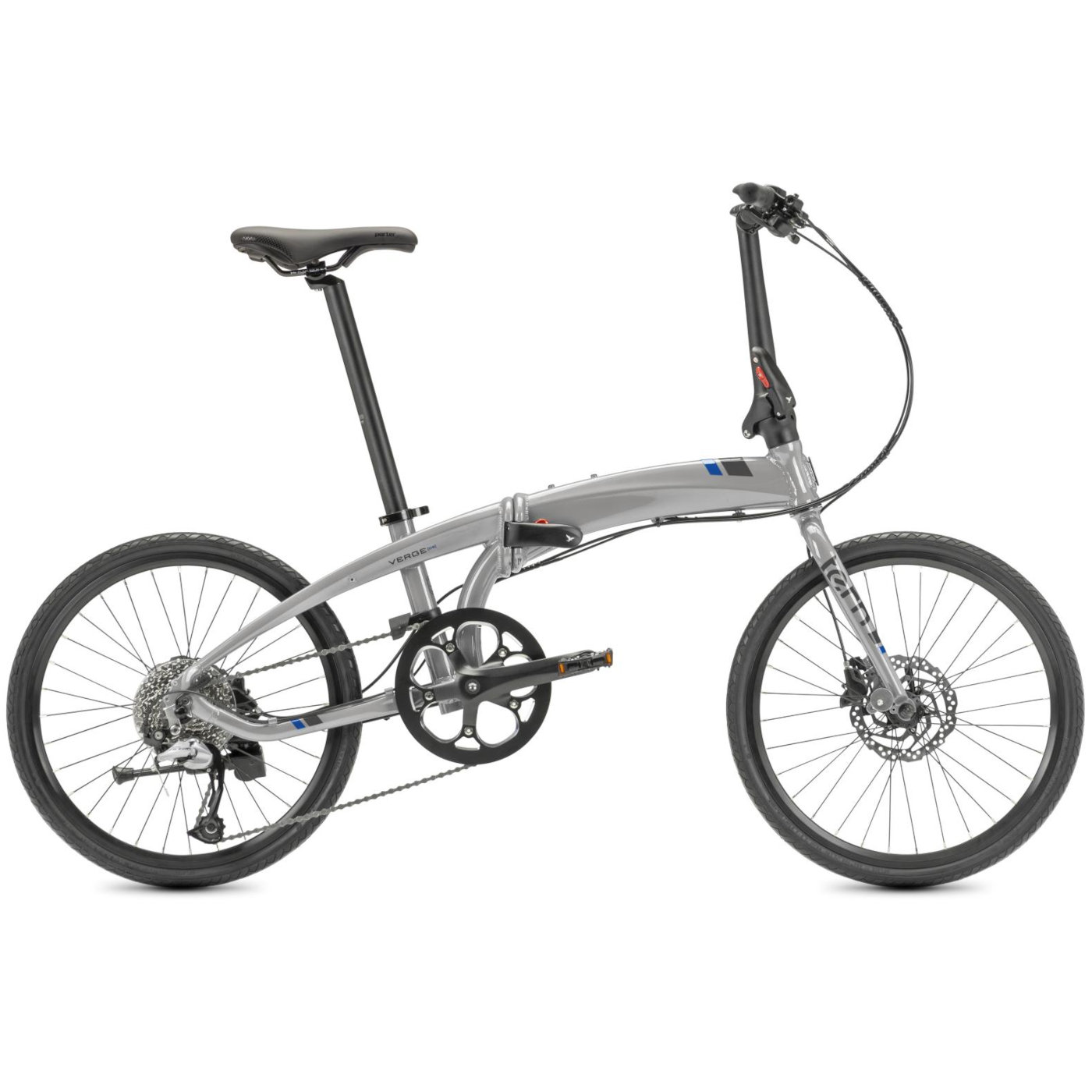 Productfoto van Tern Verge D9 - 20 Inches Folding Bike - 2023 - gloss silver/grey