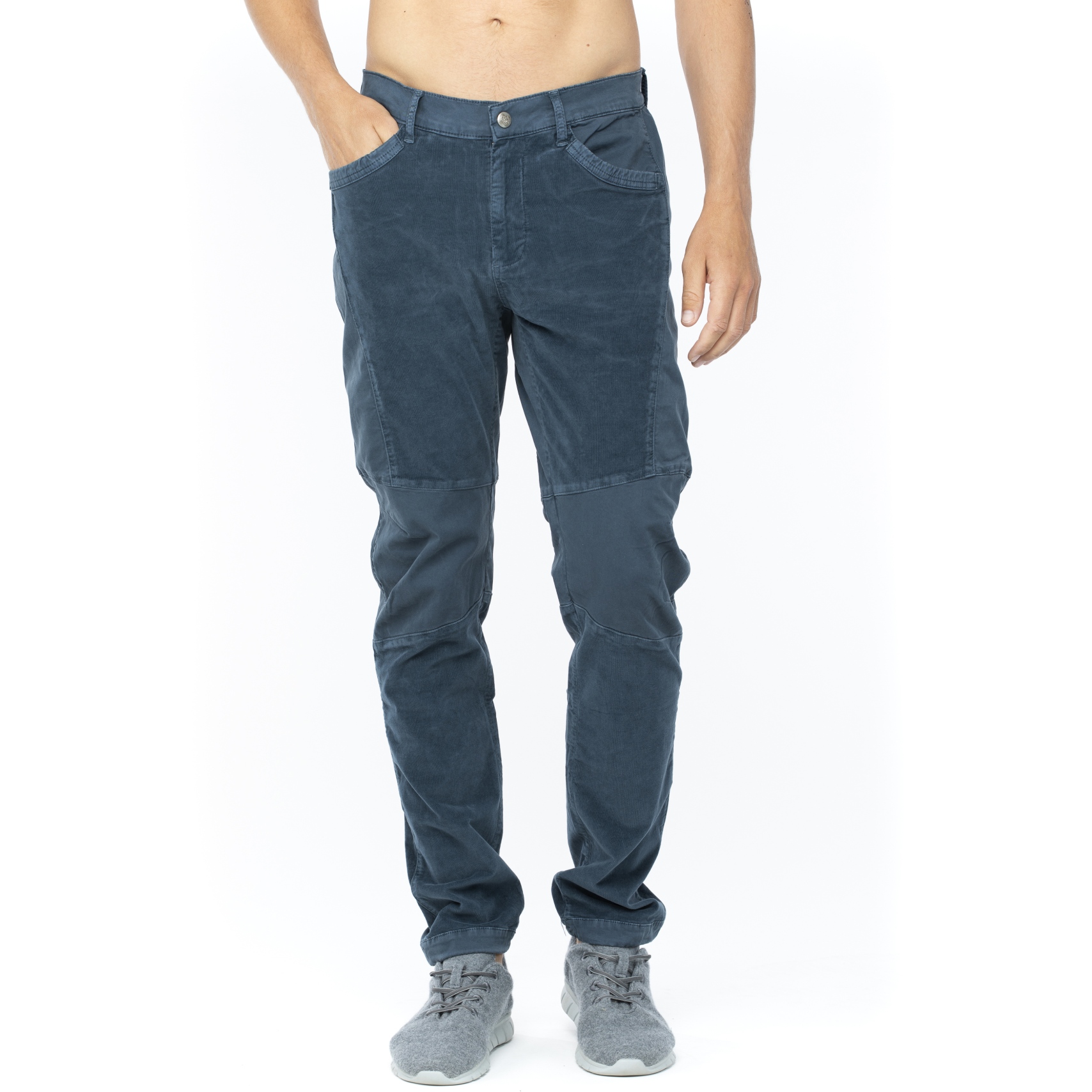 Picture of Chillaz Rofan 2.0 Cord Mix Pants - dark blue